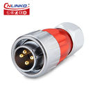 Cnlinko M20 4 Pin Bulkhead Electrical Connector 20A IP67 Waterproof Connectors