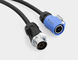 Cable électrique imperméable industriel du cable connecteur 5A 400V de Pin M20 12 Soild Shell fournisseur